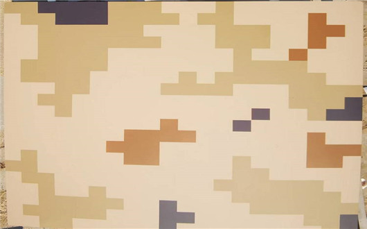 秀山荒漠迷彩漆喷涂